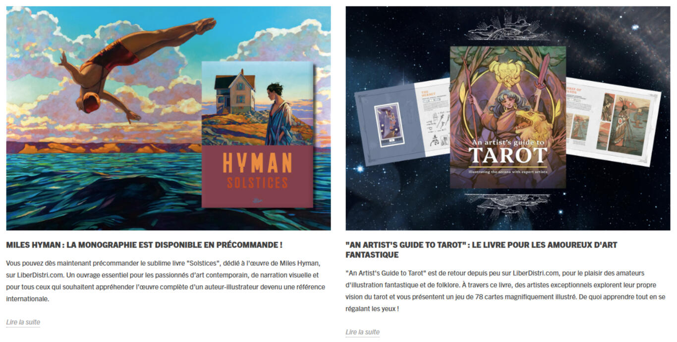 Blog articles thumbnails