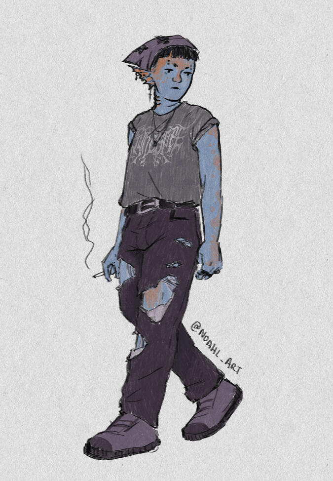 Grunge character