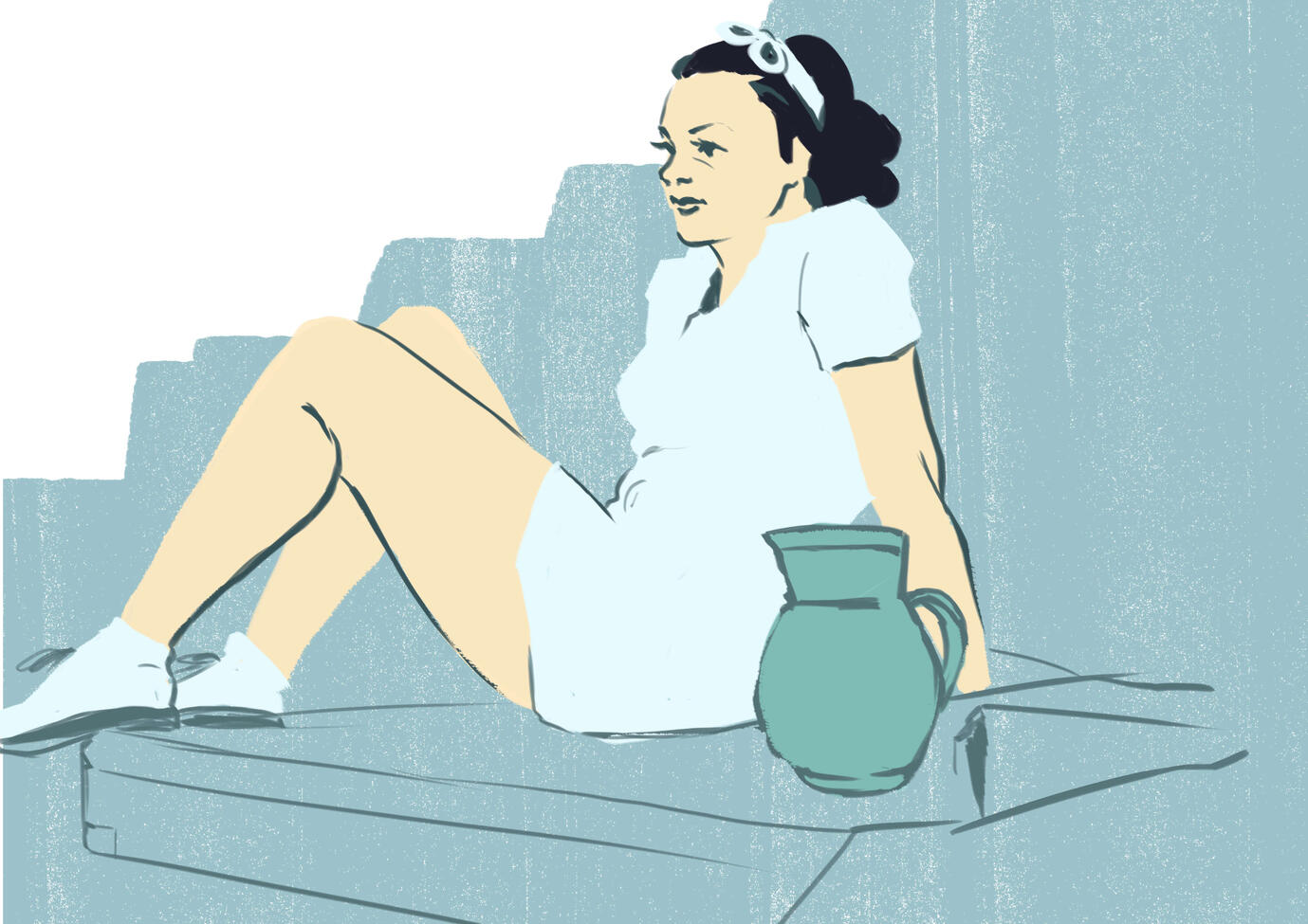 Actress study (clip studio paint)