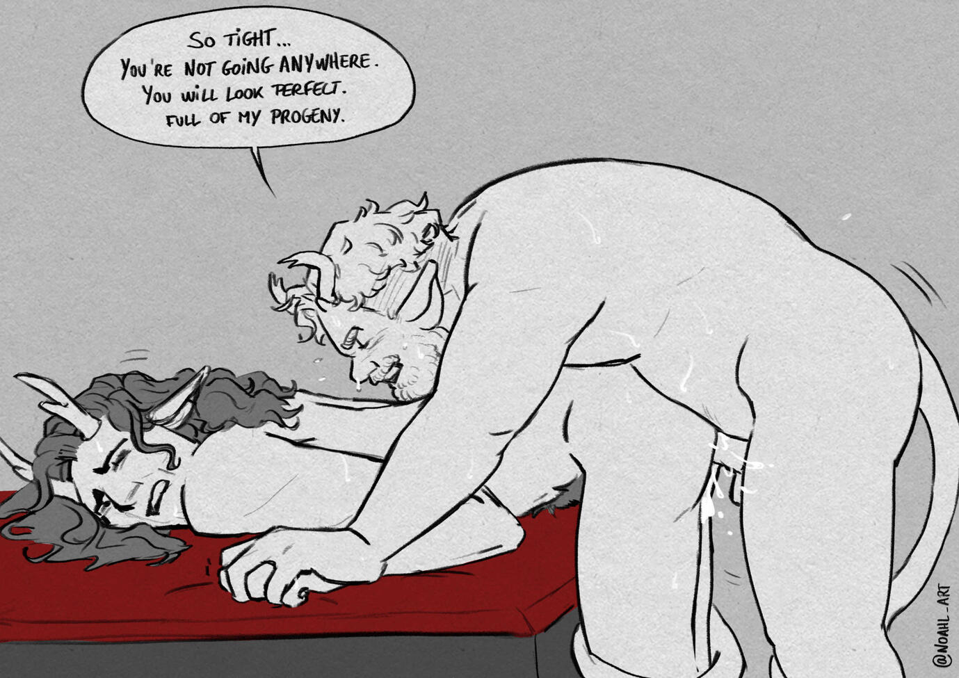 Kinktober Day 18 - Breeding