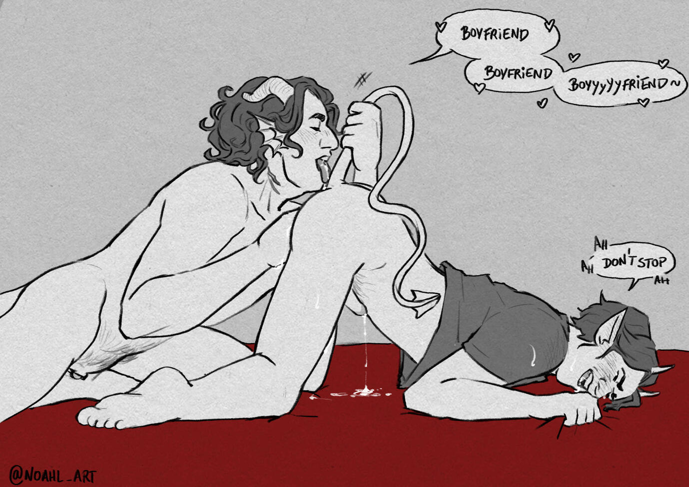 Kinktober Day 27 - Tail